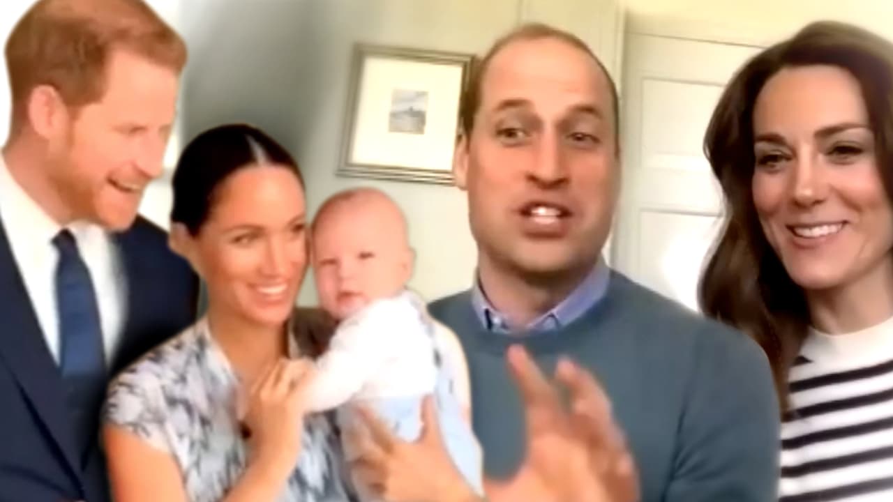William y Kate podrían hacer una videollamada con Harry y Meghan para celebrar el primer año de Archie