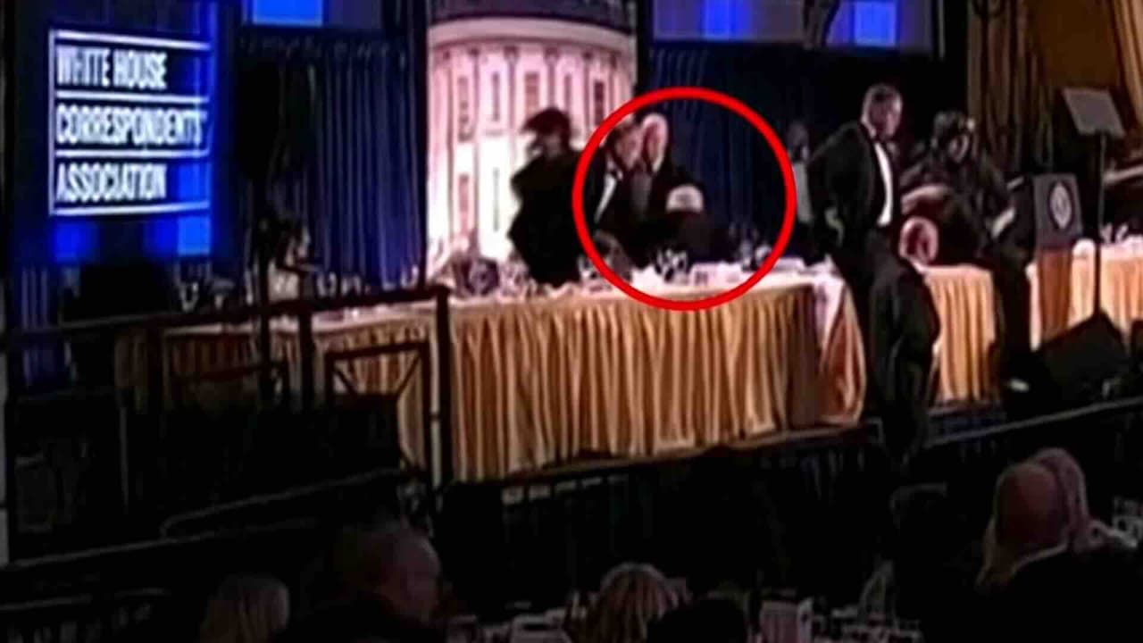 Evacúan a Trump tras amenaza con arma en Cena de Corresponsales en Washington