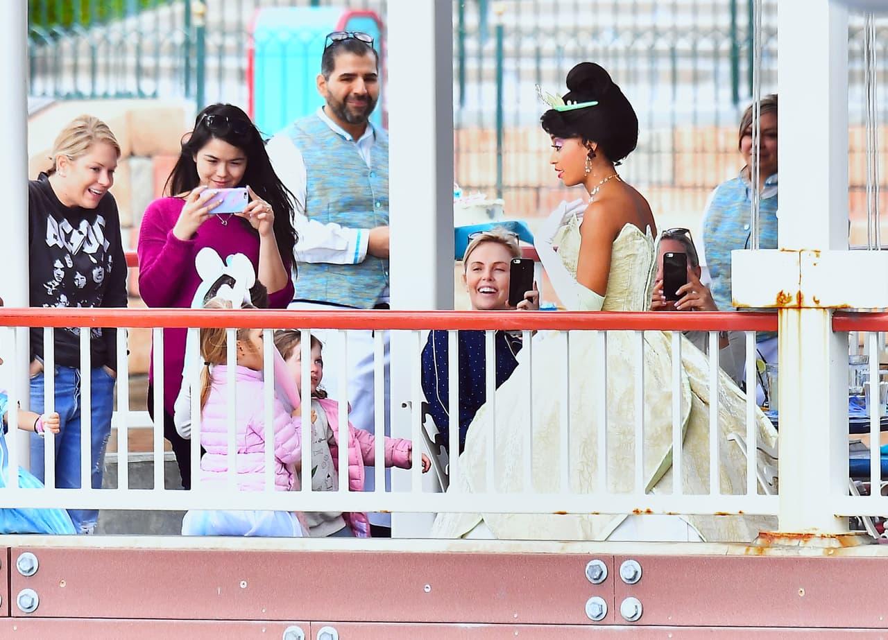 Pudieron conocer a las princesitas de Disney.