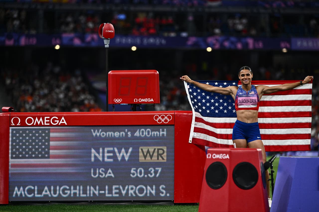 ¡Reina del atletismo! Paris 2024 ve caer nuevo récord del mundo