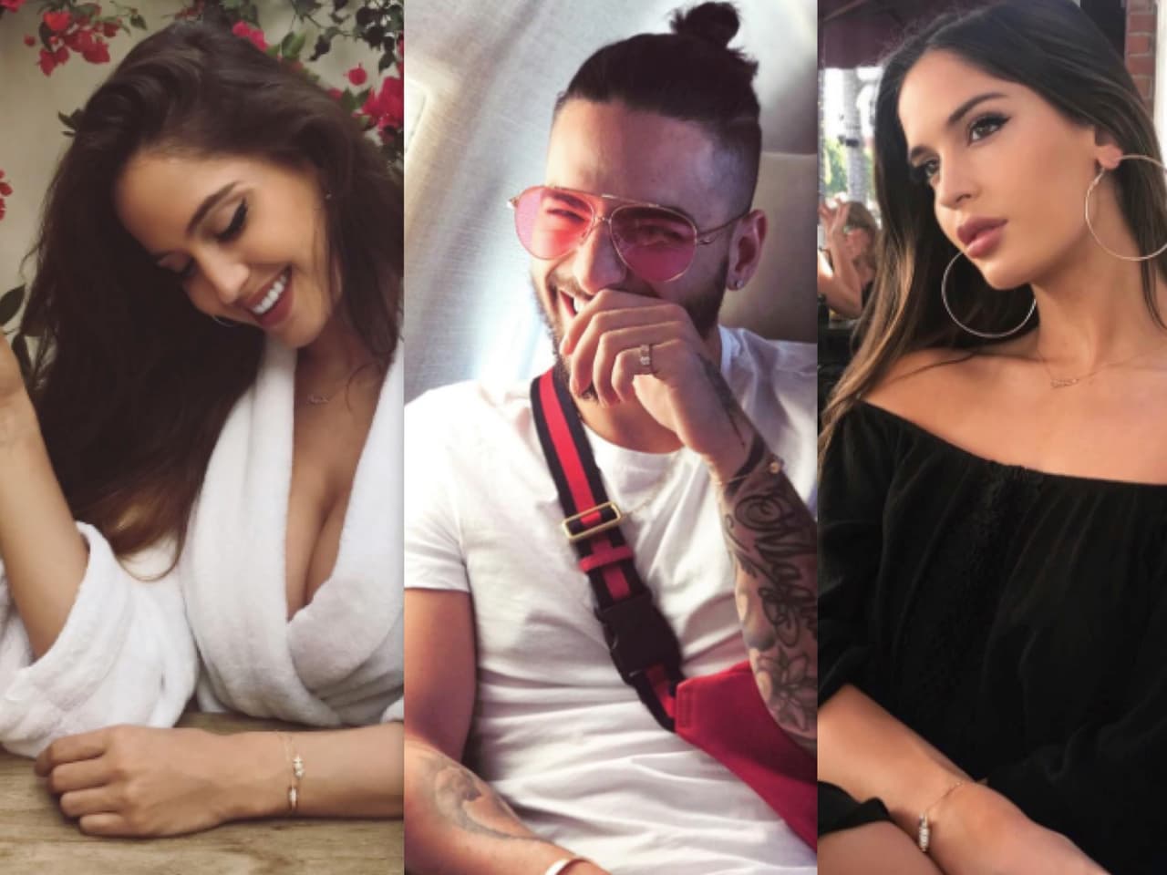 El pasado mes de agosto la también bailarina publicó una imagen de ella portando dos pulseras que parecen tener una bala. En octubre, el cantante lució una de ellas o una parecida.