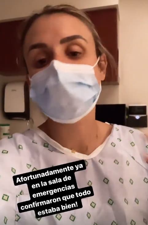 Afortunadamente el pequeño estaba bien y mami pudo volver a casa.