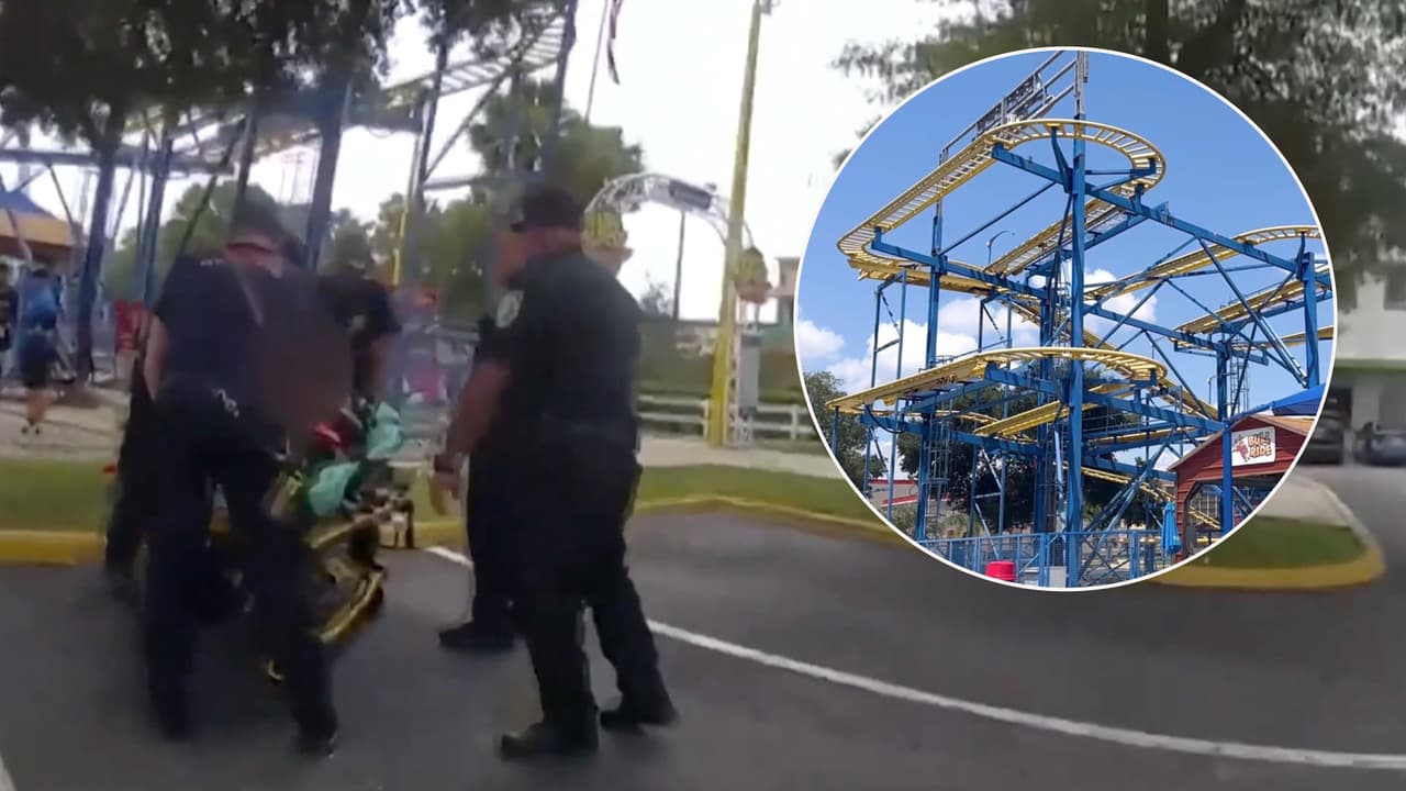 Revelan cámaras corporales de oficiales sobre la caída de un niño desde una montaña rusa en Florida