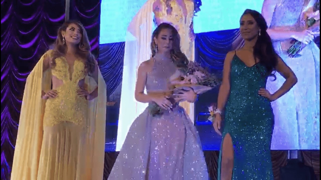 La segunda finalista de 'Miss Sacramento Latina 2019' fue Anna Lewis (centro).