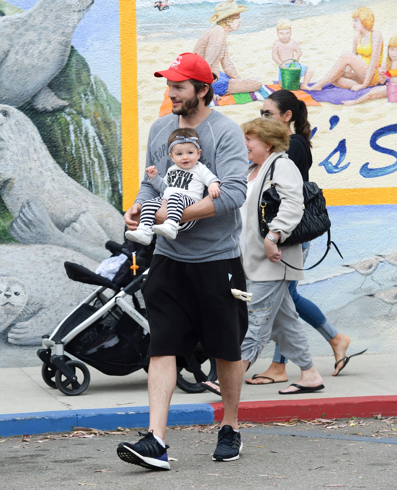 Aunque la pareja de actores llamó la atención de todos.