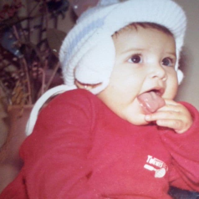 Ana Patricia nació un 26 de julio en Navojoa, Sonora, y como podemos ver era una bebé realmente adorable.