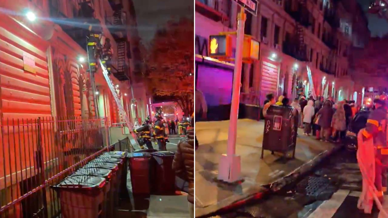 Dos personas muertas y una niña de 4 años en estado crítico tras incendio en edificio de Harlem