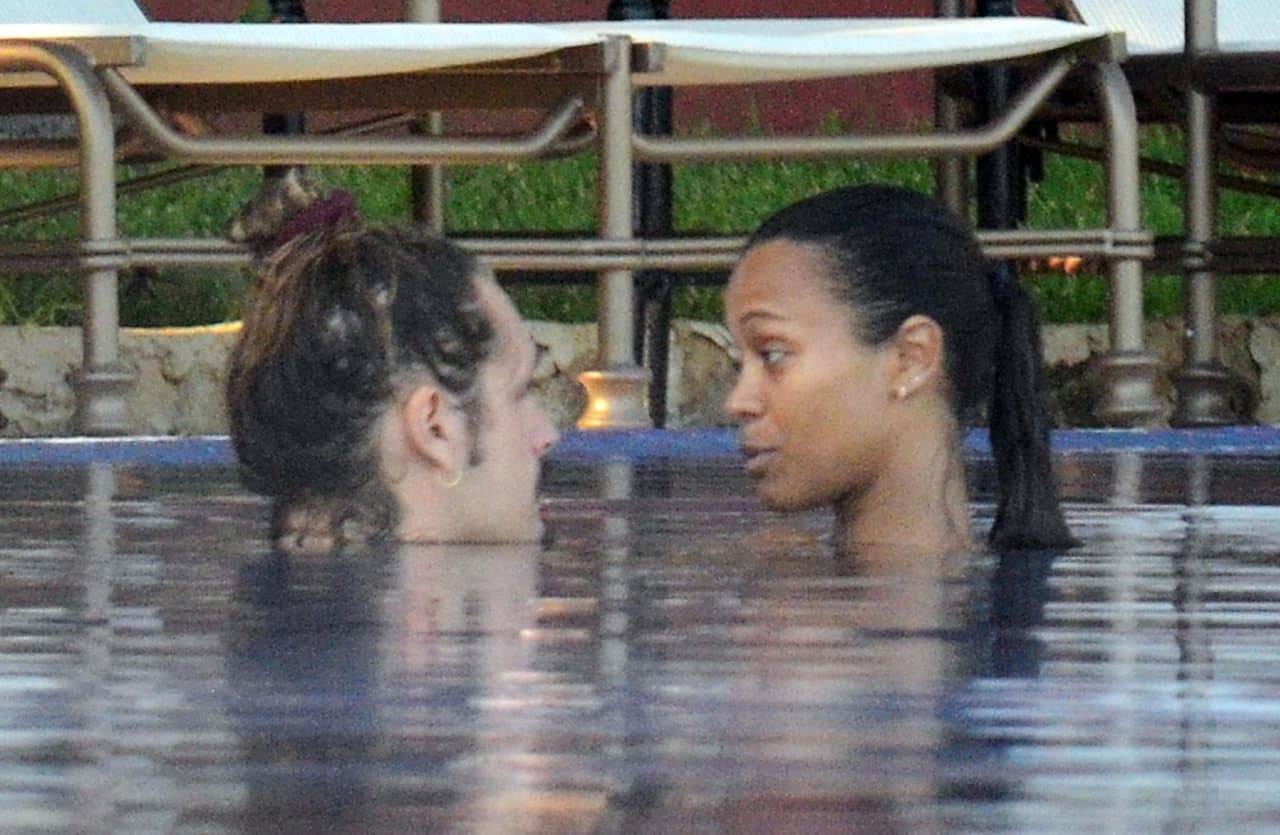 Zoe y su esposo siguen de vacaciones en Quintana Roo, México.