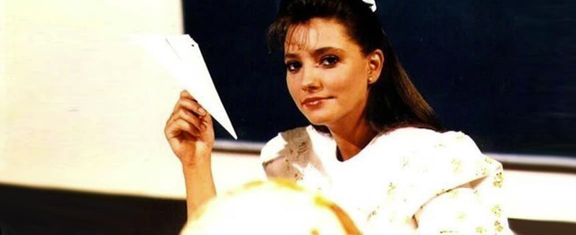 En ‘Carrusel’ Gaby Rivero le dio vida a la entrañable y tierna maestra Jimena Fernández. 
<br>