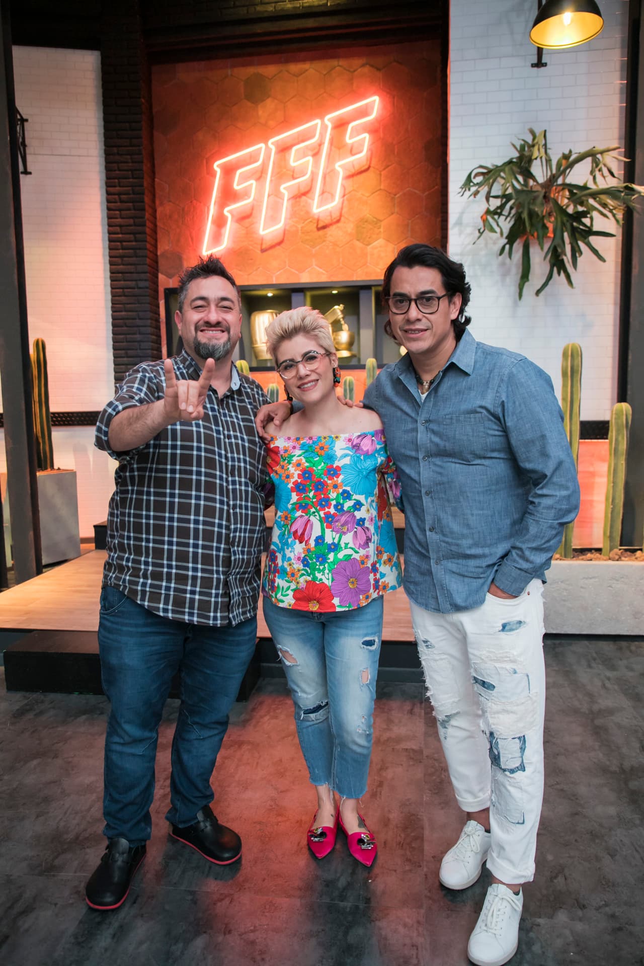 Los jueces también estaban listos.