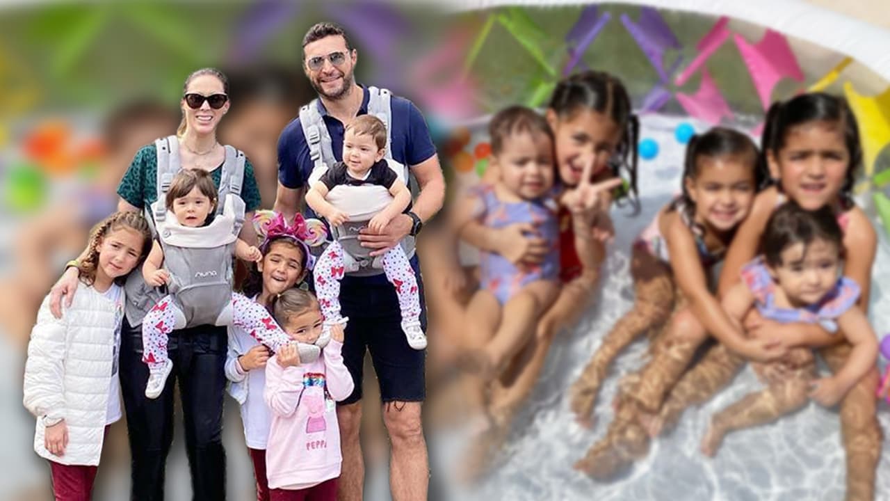 Así han crecido las cinco hijas de Jacqueline Bracamontes (dicen que solo una se parece a su padre)