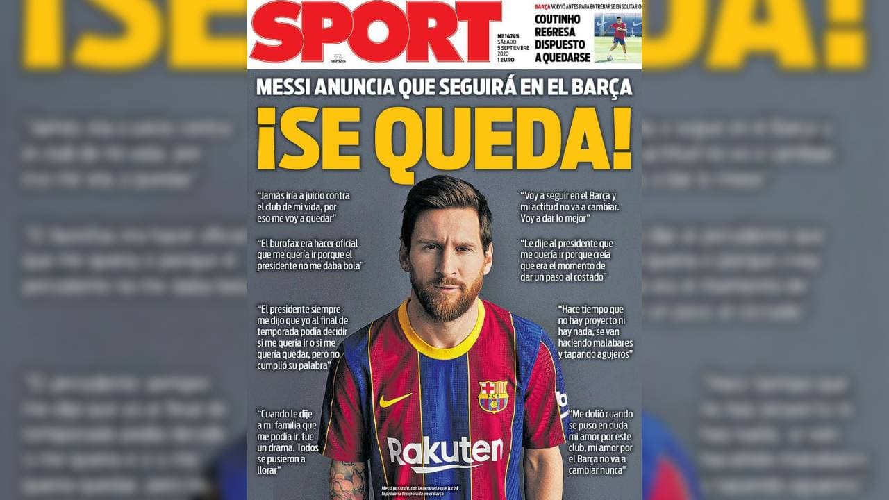 Tras el anuncio de su estadía en el conjunto culé, las reacciones internacionales no se hicieron esperar.