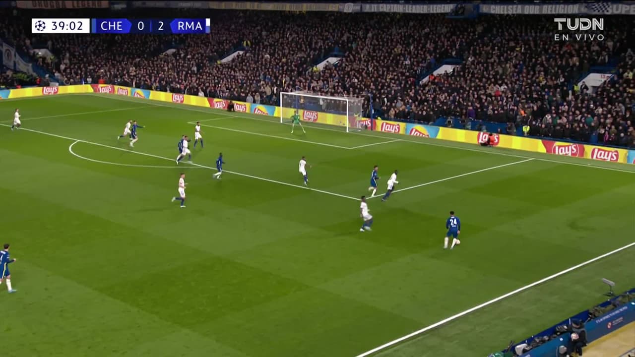 ¡GOL!  anota para Chelsea. Kai Havertz