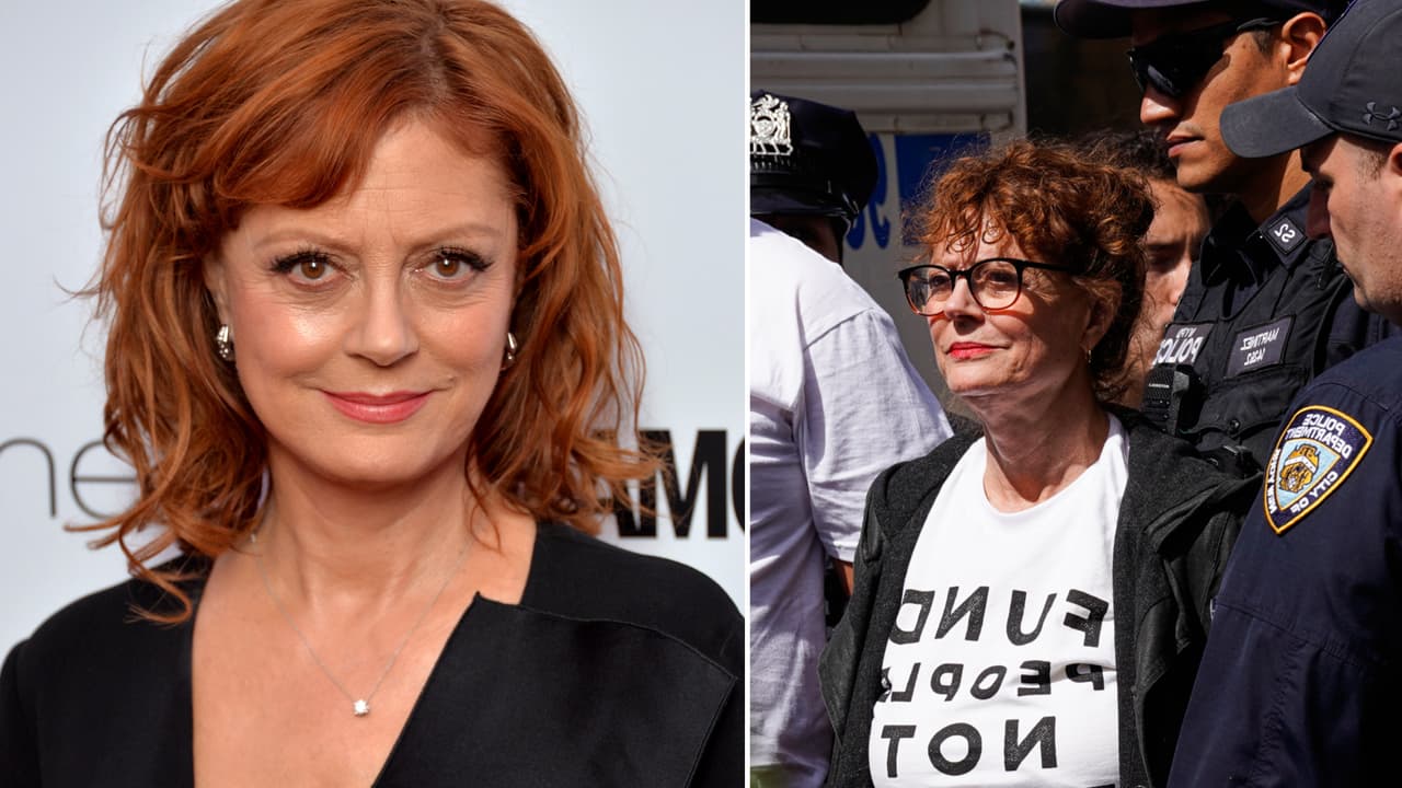 Susan Sarandon es arrestada en Nueva York: esto hizo la actriz de 79 años