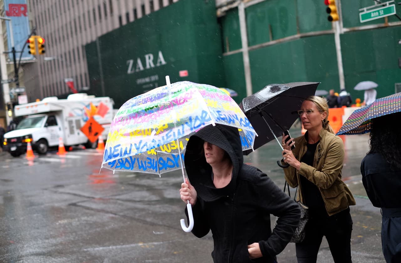 El servicio meteorológico advirtió de posibles inundaciones repentinas