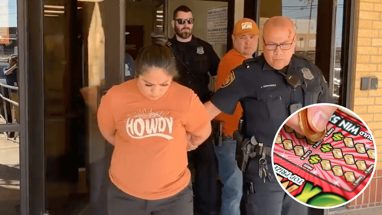 Arrestan a una sospechosa de robar boletos de lotería en San Antonio