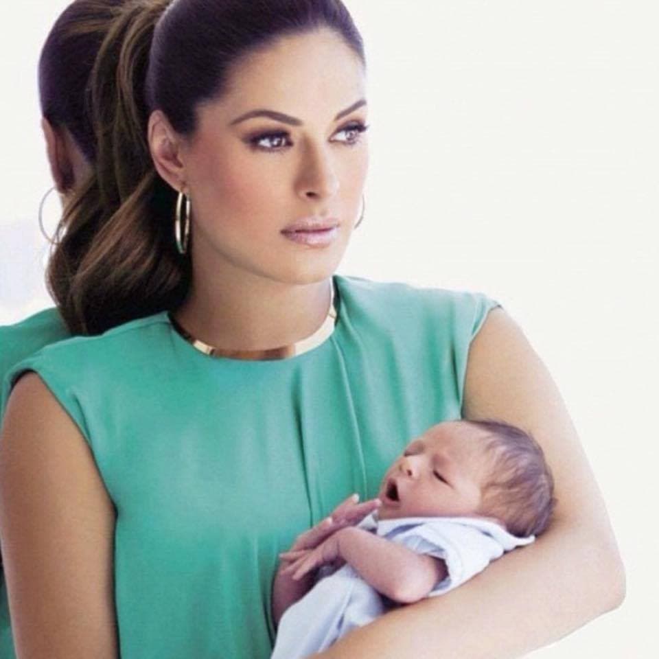 Pues el 23 de marzo de 2012 dio a luz al pequeño Mateo.