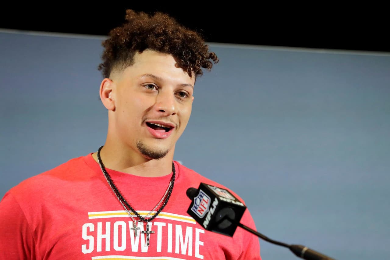 Sorprenden a Patrick Mahomes en un casino