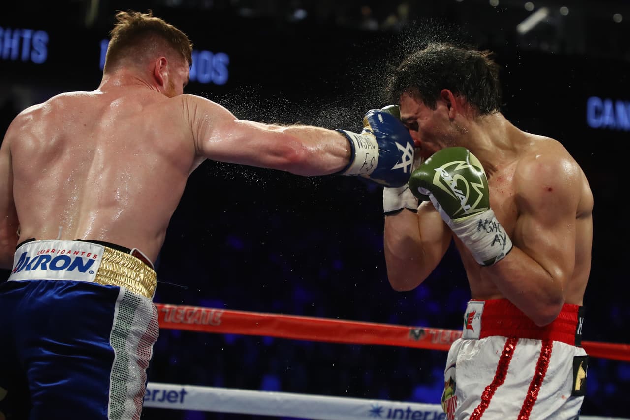 Canelo confirmó con sus puños todas las declaraciones que realizó previo al combate. La golpiza que le propinó a Chávez fue monumental.