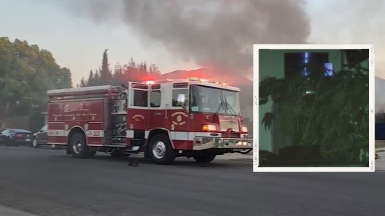 Bomberos apagan incendio y encuentran plantío de marihuana en una casa