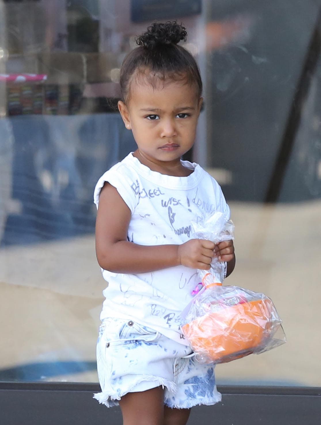 Al parecer a Nori no le gustó la bromita.