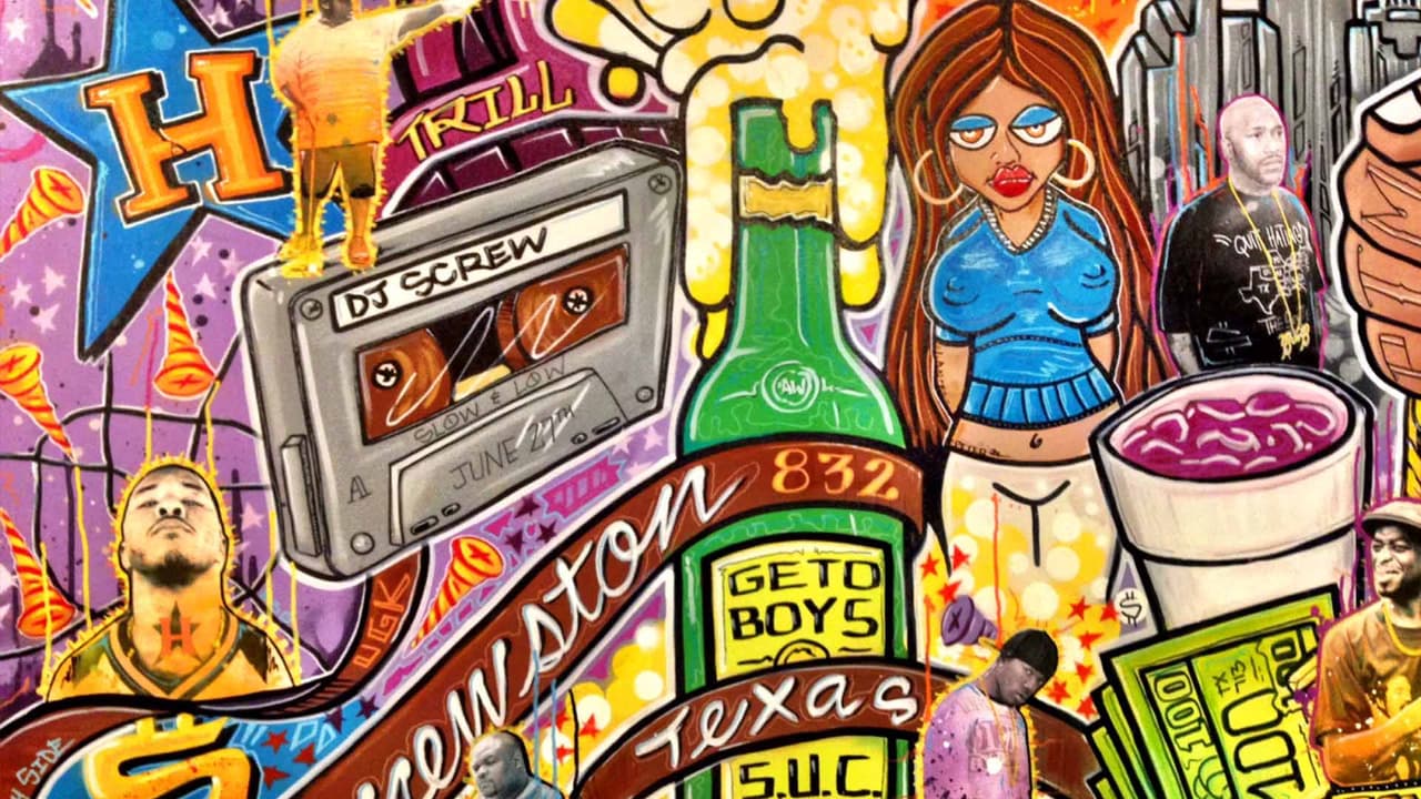 Sus creaciones reflejan la diversidad de la ciudad de Houston con una mezcla de colores luminosos.