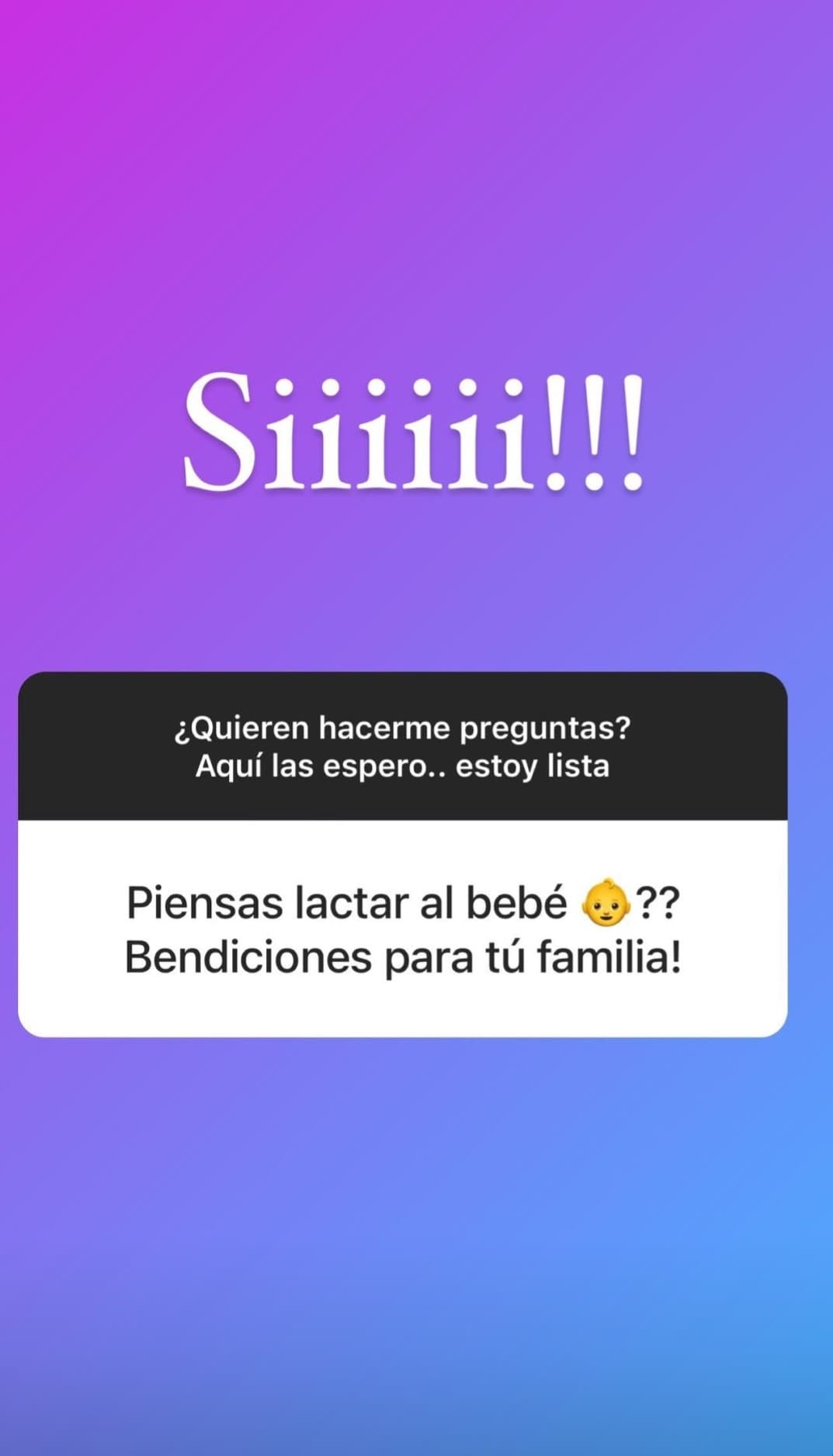 Aunque amamantar es algo que la tiene un poco ansiosa, Francisca no dudará en alimentar a su bebé de esta manera.