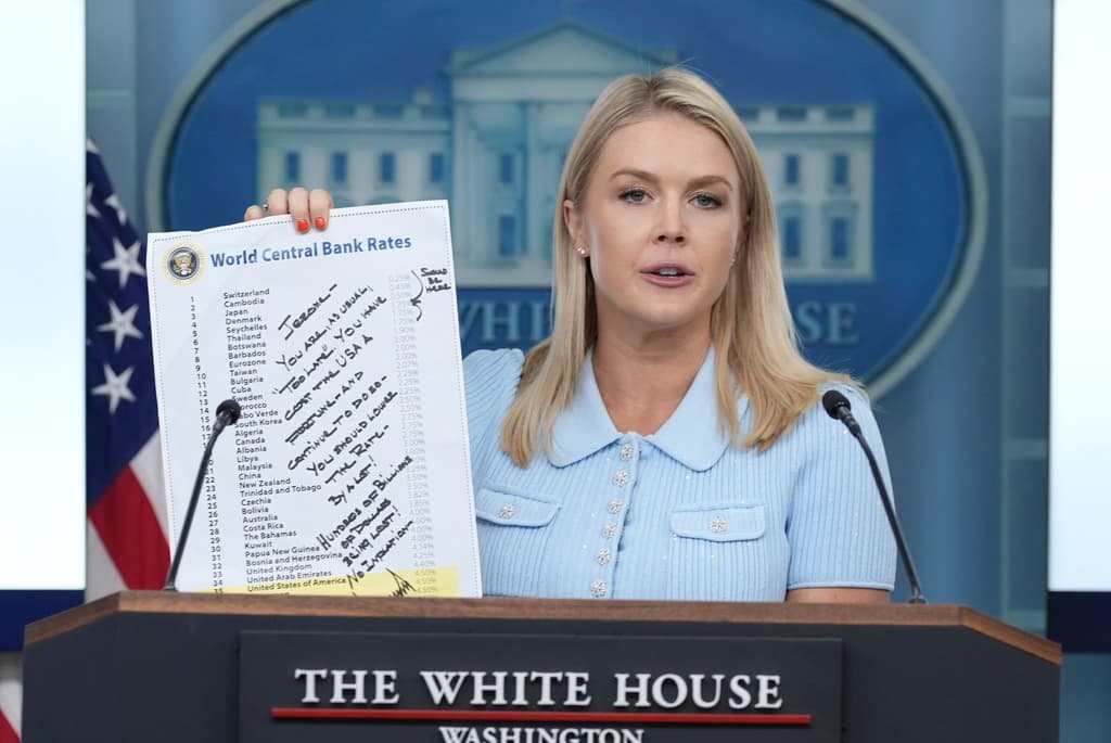 Esta fue la nota que el presidente Donald Trump envió al jefe de la Reserva Federal, Jerome Powell.