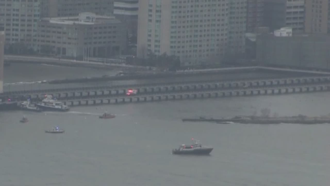 Helicóptero se estrella en el río Hudson en Nueva York: reportan 6 muertos