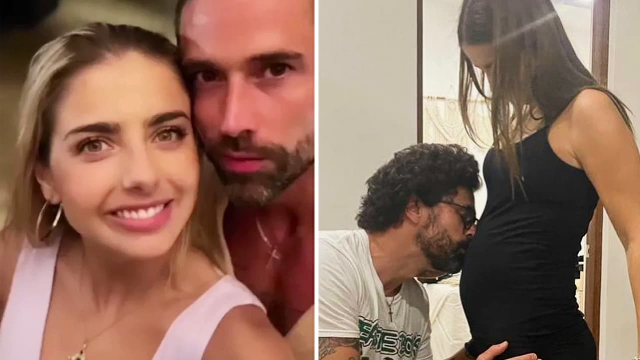 Michelle Renaud muestra la carita de su bebé arcoíris por primera vez