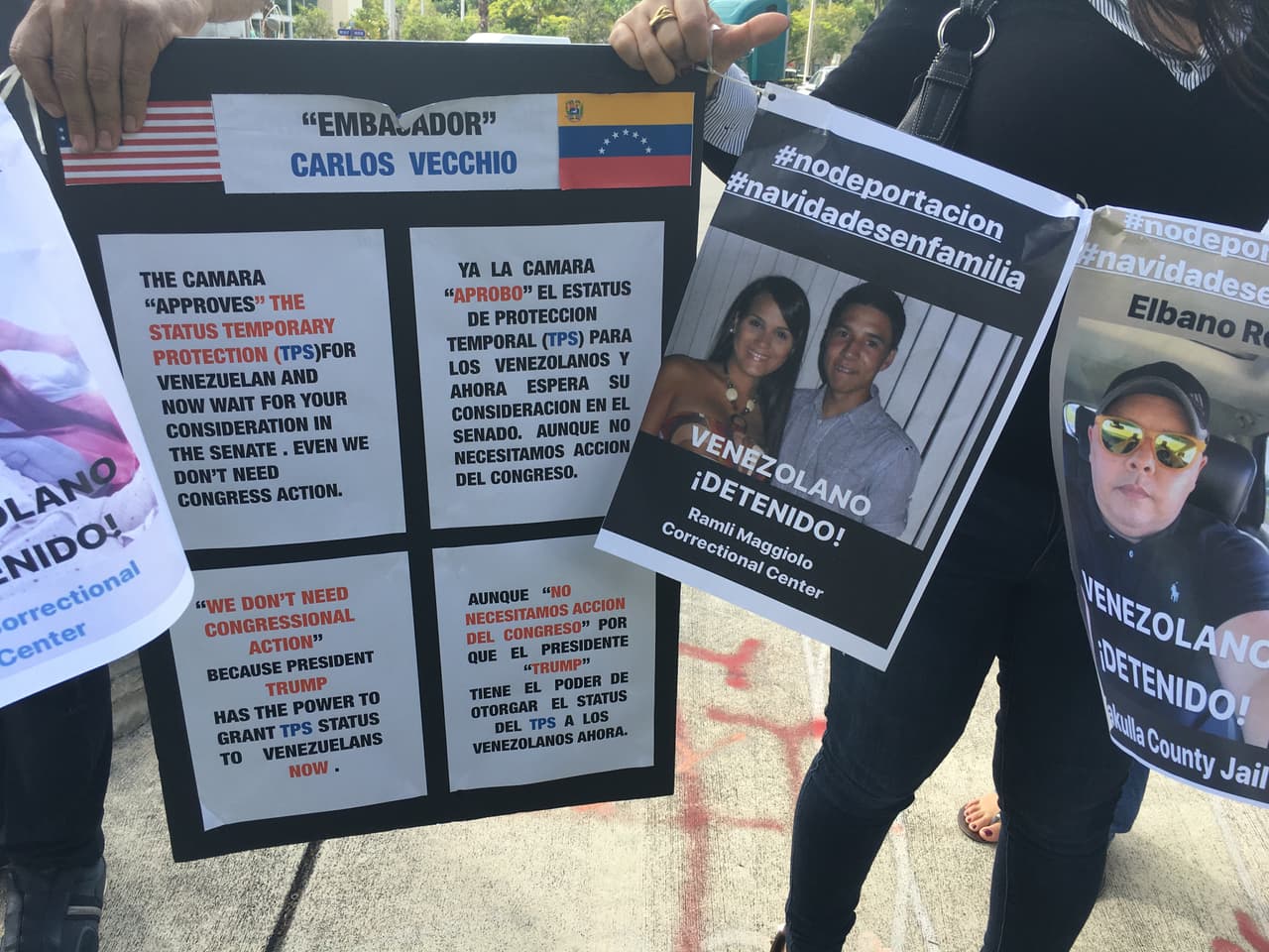 Mileidys González dijo que sus padres ingresaron a Estados Unidos por la frontera y pidieron protección, pero los dejaron presos.