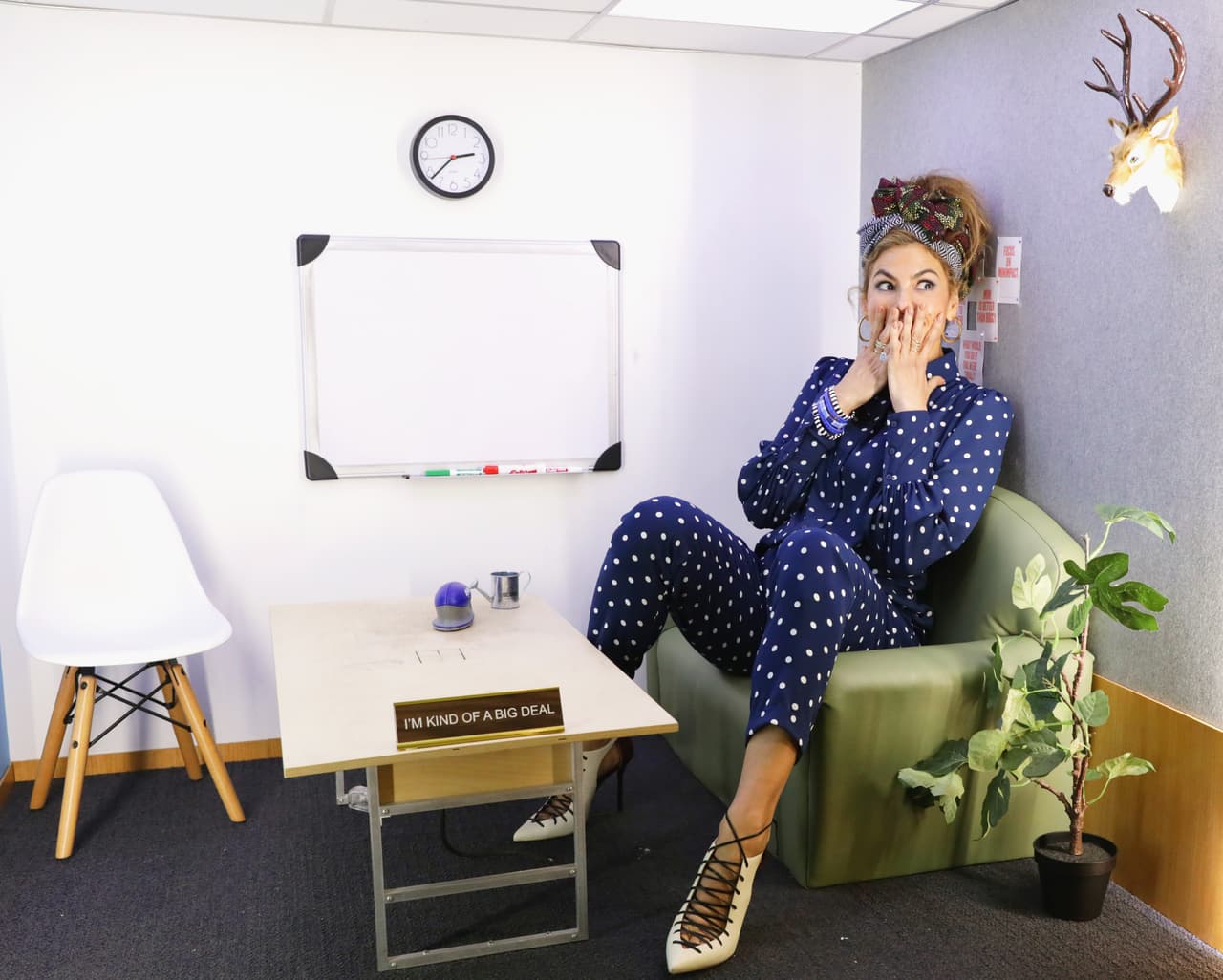 Eva Mendes le tema a las arañas, algo bastante común en muchas personas.