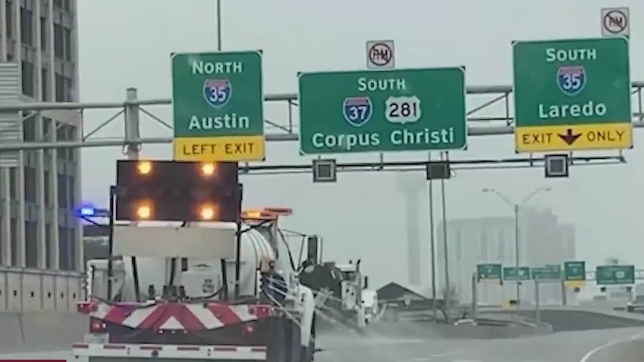 San Antonio registra cientos de apagones y decenas de accidentes vehiculares tras el paso de la tormenta invernal