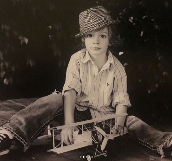 Christopher nació el 12 de marzo del 2006 y ya ha seguido los pasos de William.