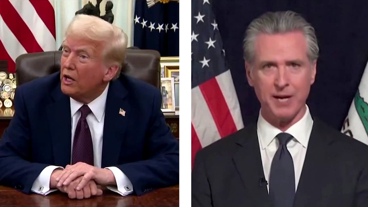 Donald Trump y Gavin Newsom: ¿Por qué se habla de un choque entre los políticos?