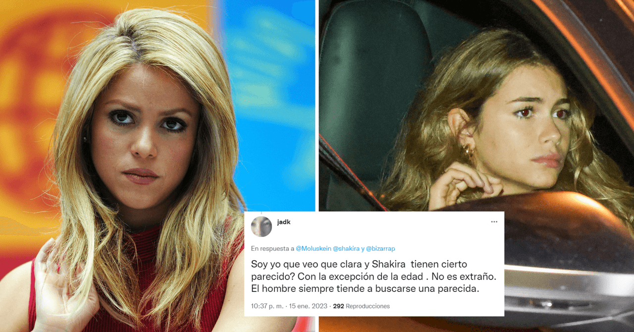 Fans señalan el parecido físico entre Shakira y Clara Chía