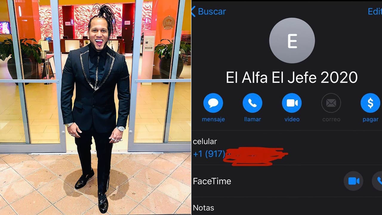 <b>El Alfa</b> tampoco salió librado y también cayó al juego de Noriel.