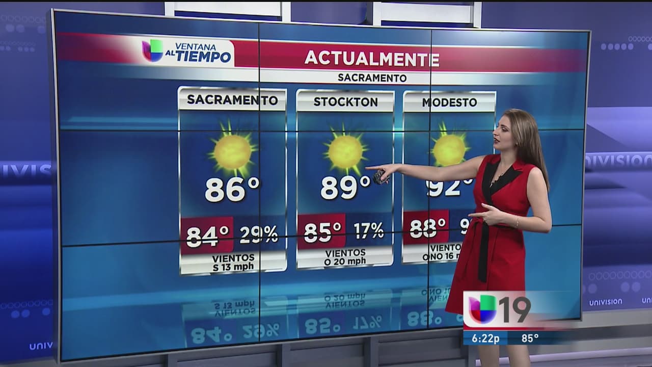 Persisten las temperaturas elevadas en Sacramento