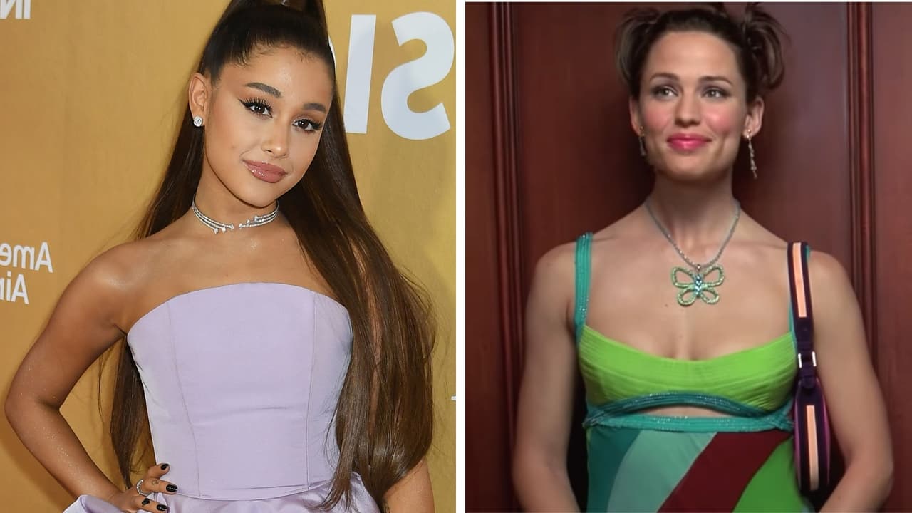 Ariana Grande se vistió como 'Si tuviera 30': usó el mismo vestido de la película 