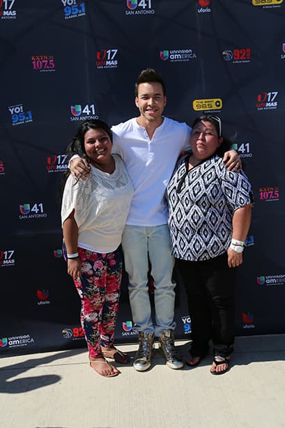 Ganaron la oportunidad de conocer a sus artistas favoritos el domingo 13 de septiembre.