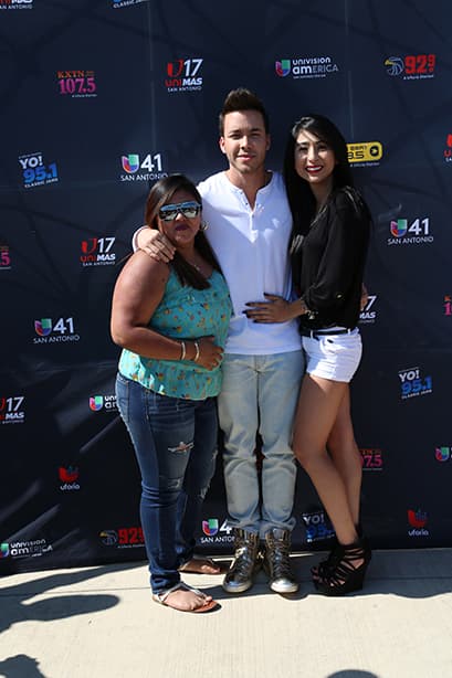 Ganaron la oportunidad de conocer a sus artistas favoritos el domingo 13 de septiembre.