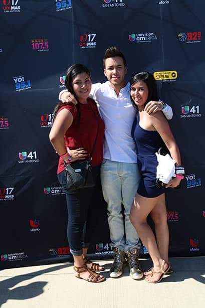 Ganaron la oportunidad de conocer a sus artistas favoritos el domingo 13 de septiembre.