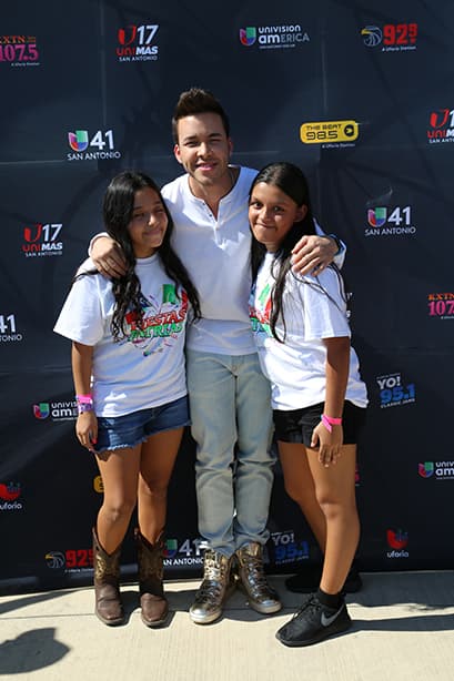 Ganaron la oportunidad de conocer a sus artistas favoritos el domingo 13 de septiembre.