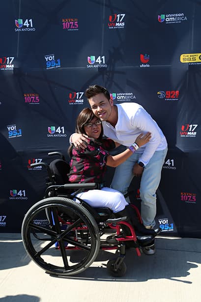 Ganaron la oportunidad de conocer a sus artistas favoritos el domingo 13 de septiembre.