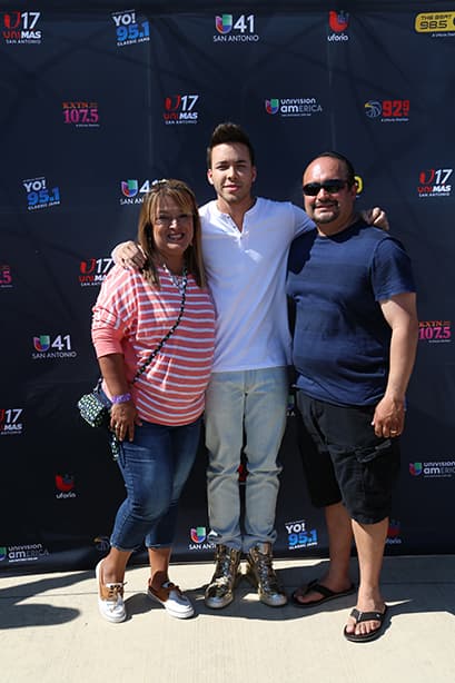 Ganaron la oportunidad de conocer a sus artistas favoritos el domingo 13 de septiembre.