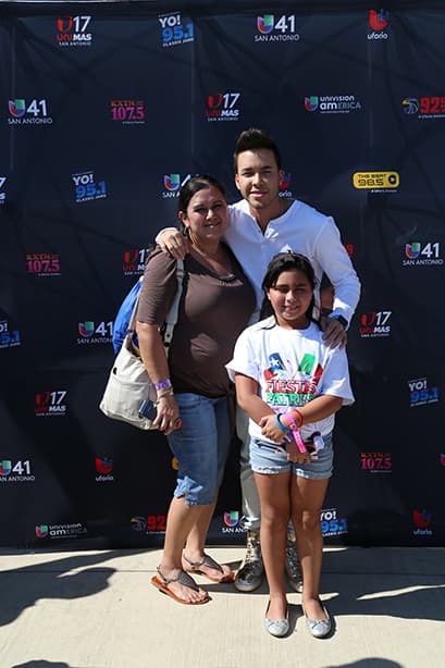 Ganaron la oportunidad de conocer a sus artistas favoritos el domingo 13 de septiembre.