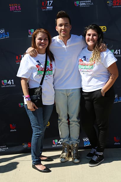 Ganaron la oportunidad de conocer a sus artistas favoritos el domingo 13 de septiembre.