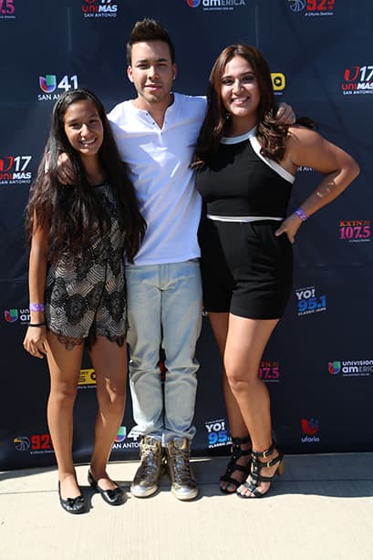 Ganaron la oportunidad de conocer a sus artistas favoritos el domingo 13 de septiembre.