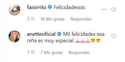 El conductor de 'Me caigo de risa', Faisy, así como Anette Cuburu, se sumaron a la celebración de la mayor de las hijas de Inés Gómez Mont.