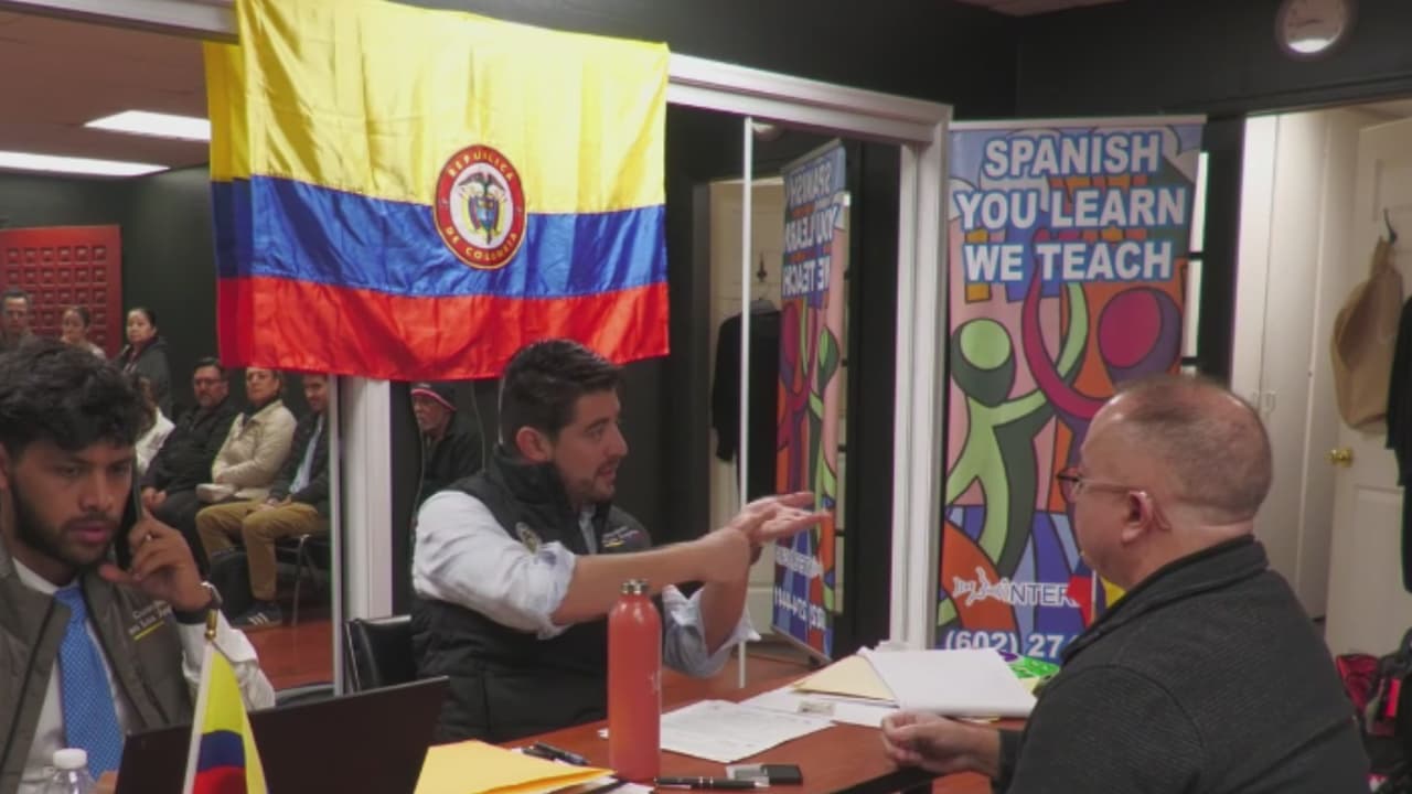 Consulado de Colombia llega a Phoenix para inscripción de cédulas ante elecciones en ese país